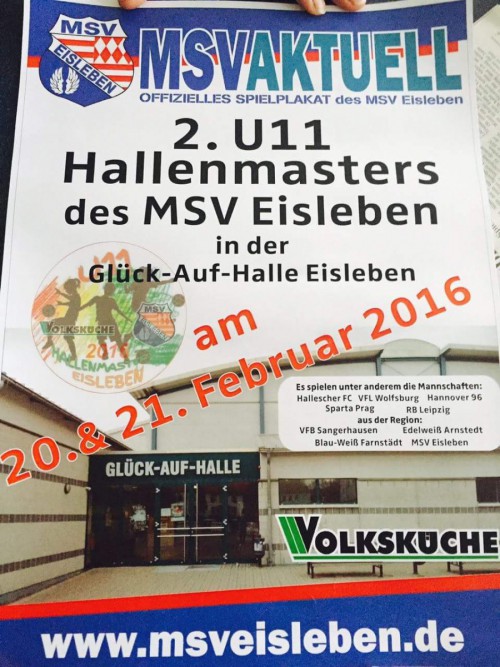 U11 Hallenmasters in Eisleben