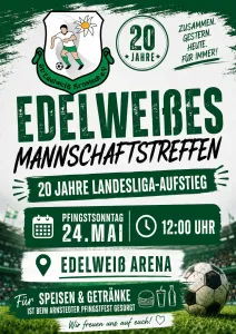 Pfingsten & 20 Jahre Landesliga-Treffen 💚🤍